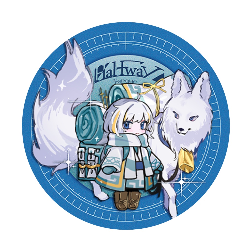 HALFWAY 缶バッジセット(2種)