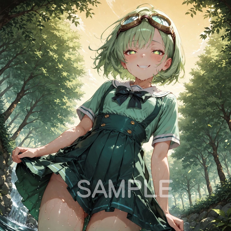 ホラーな世界の魔法少女シリーズ+ちびキャラ素材 vol.5【毒舌魔女「ラクス」】