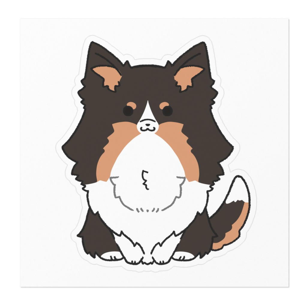 シェルティ(トライカラー)