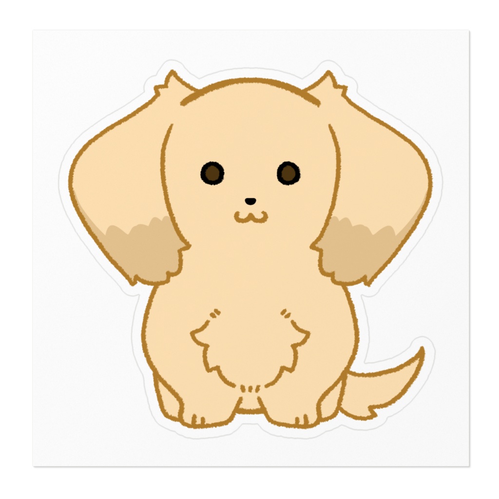 ダックスフンド(イエロー)