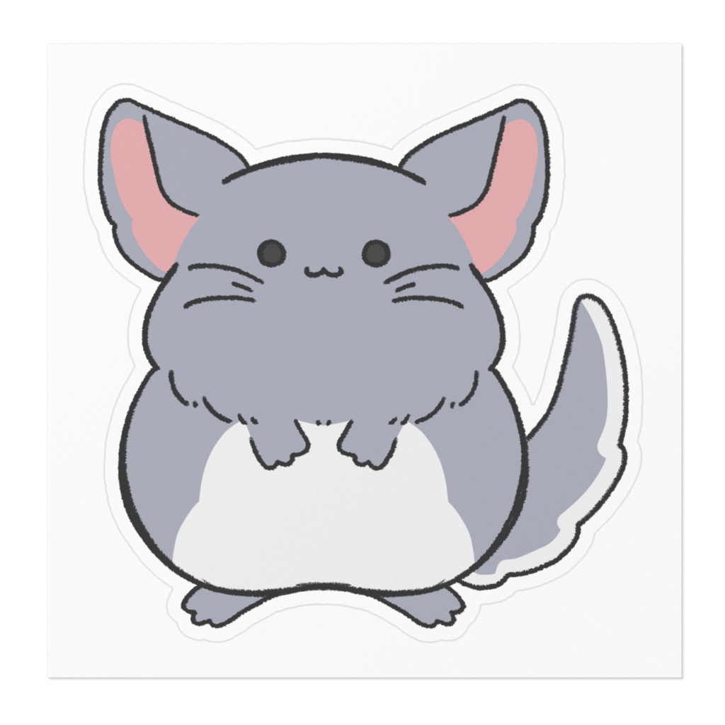 チンチラ(グレー)