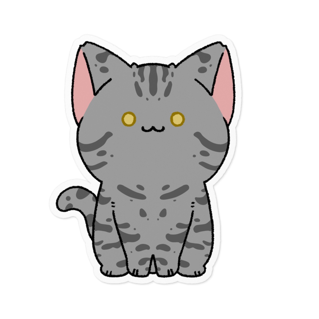ネコ(サバトラ)