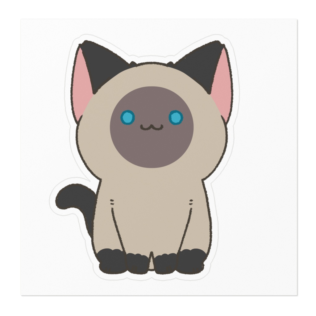 ネコ(ポインテッド・シャム)