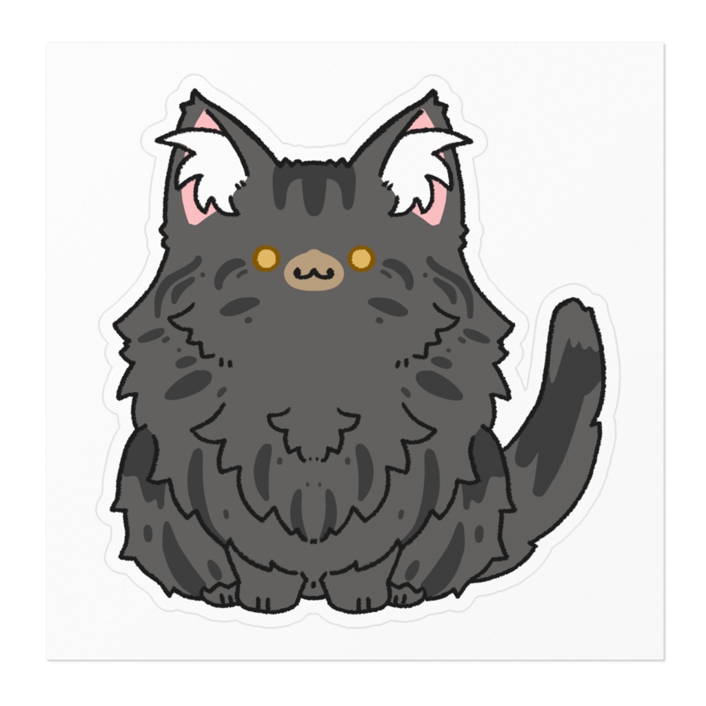 ノルウェージャンフォレストキャット(ブラックタビー)