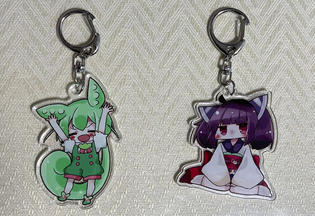 ずんだもん/きりたん　アクキー