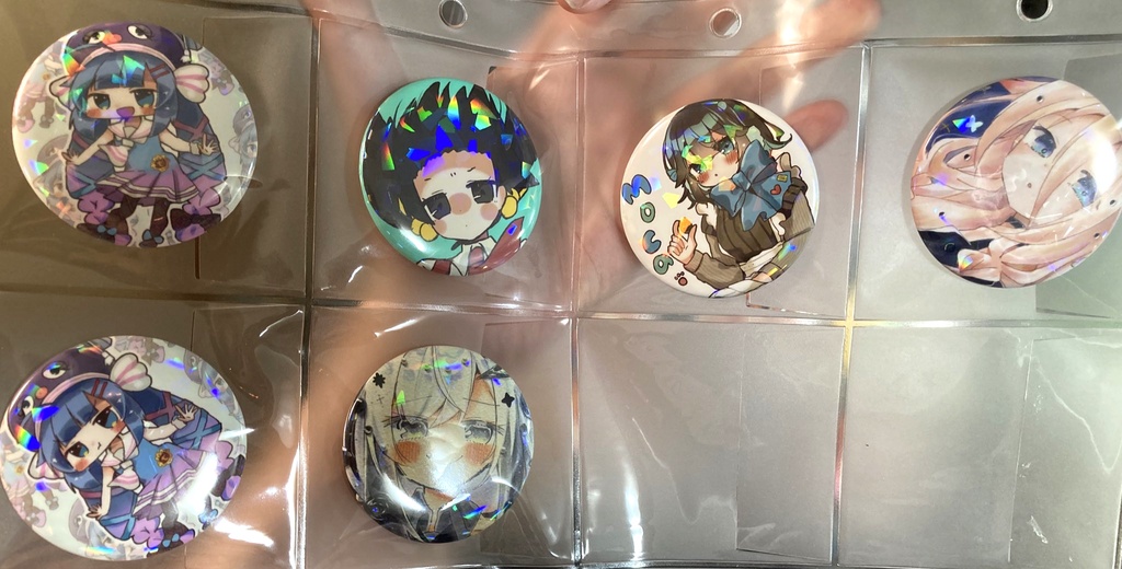 そうぞうパレッツホログラム缶バッジ