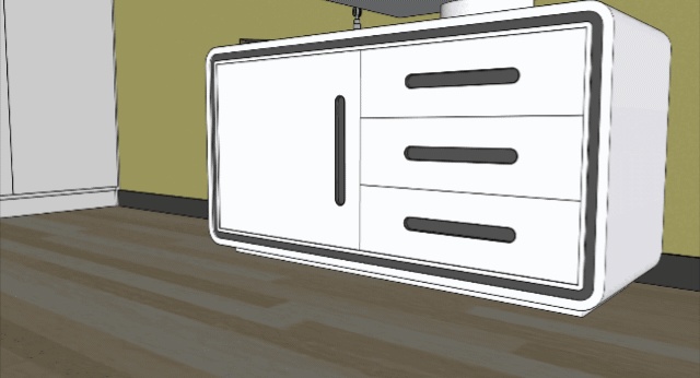 3D 診療室 a doctor's office (sketch UP )