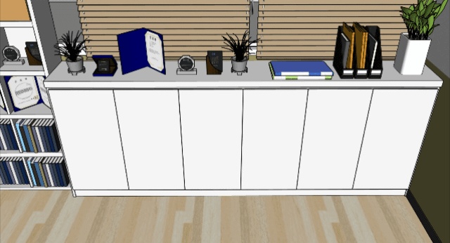 3D 診療室 a doctor's office (sketch UP )