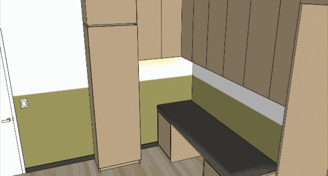 3D 診療室 a doctor's office (sketch UP )