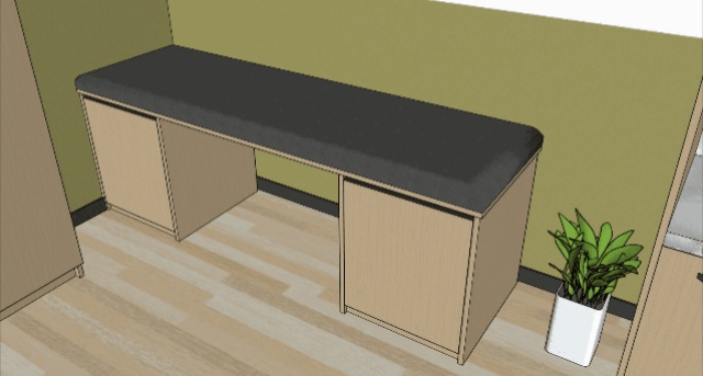 3D 診療室 a doctor's office (sketch UP )