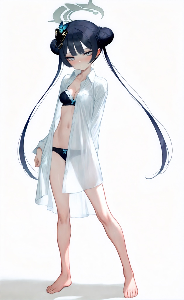 BlueArchive-キサキの下着姿-