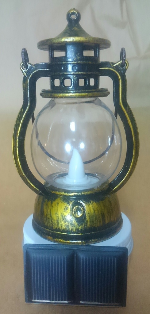 ミニソーラーランタンブロンズ色