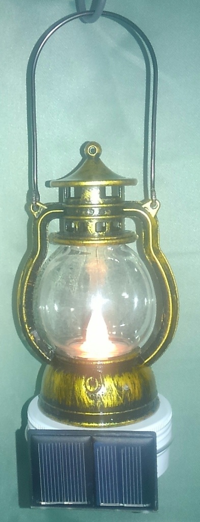 ミニソーラーランタンブロンズ色