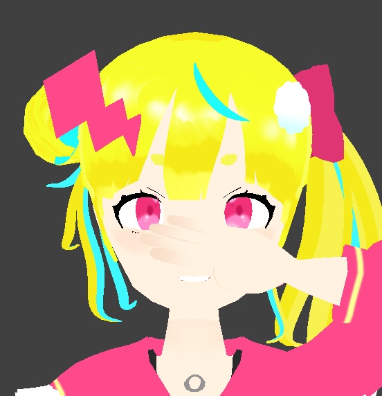 オリジナル3Dモデル「ひかり (Hikari)」ver1.0