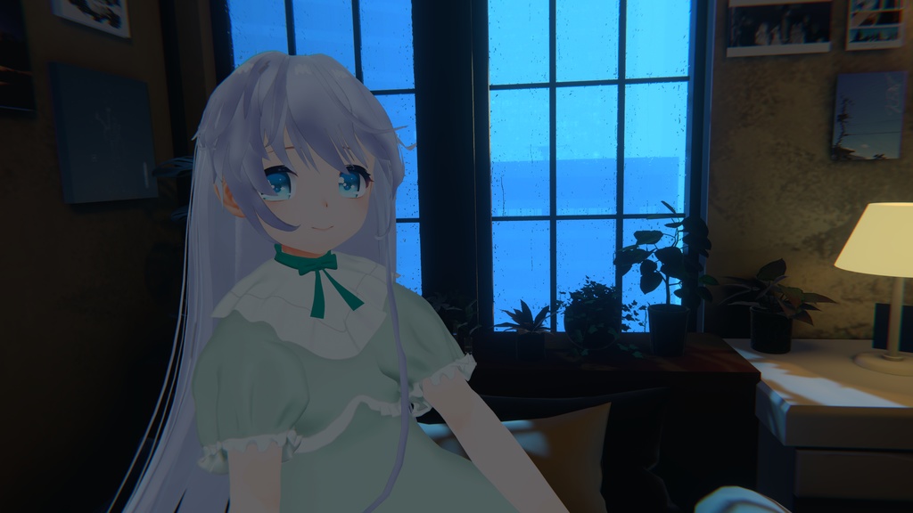 【Free】【バナナのばななちゃん専用】Nightgown #LuaLua3D