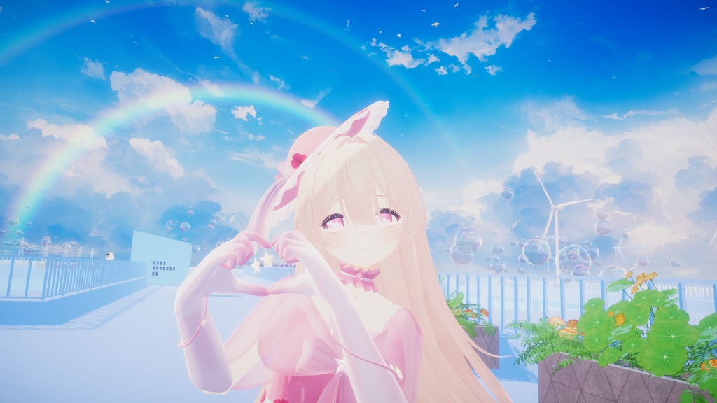 【Free】【バナナのばななちゃん専用】PinkPinkJellyfish! #LuaLua3D