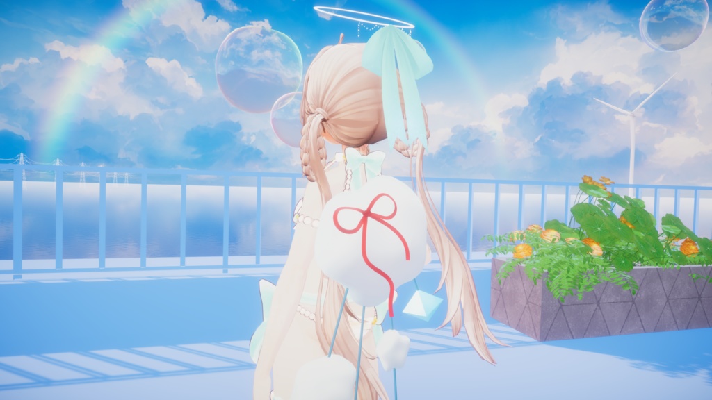 【Free】Fluttering Skylet☁️ #LuaLua3D