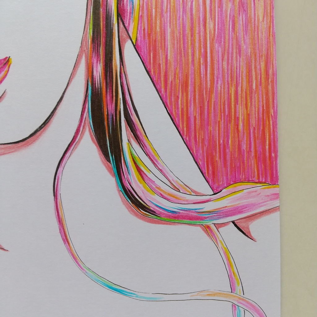 原画 「青色と」