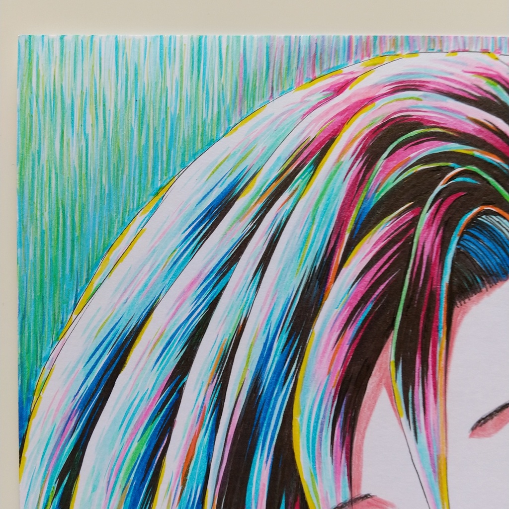 原画 「青色と」