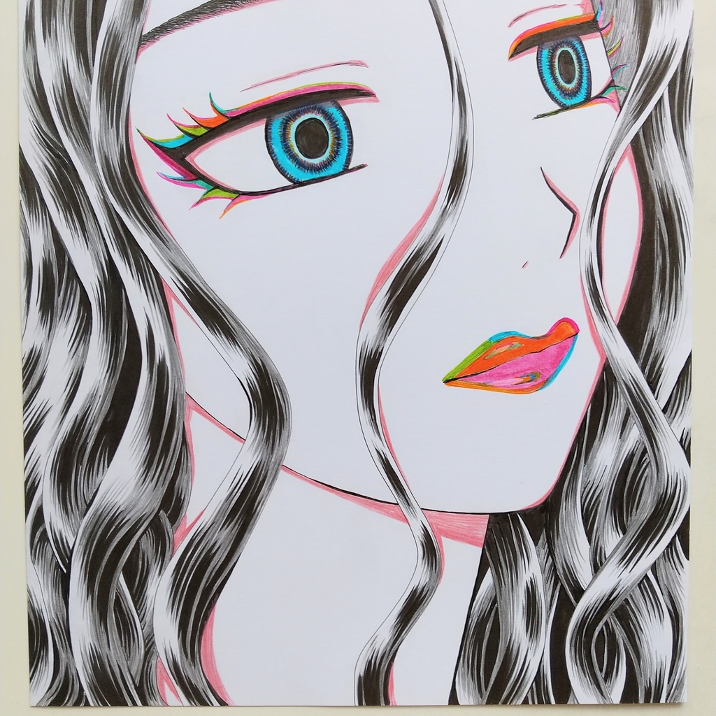 原画 「もっと近くへ」