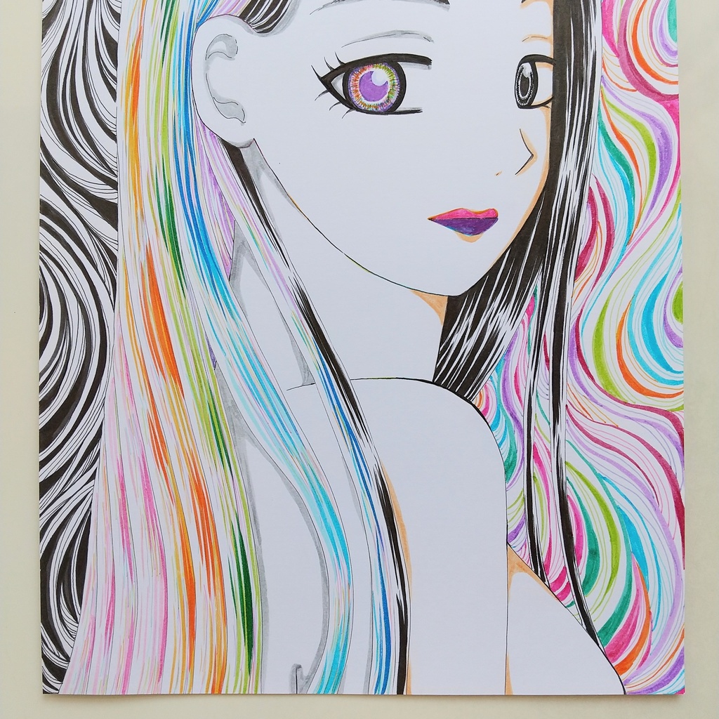 原画 「いつもの私」