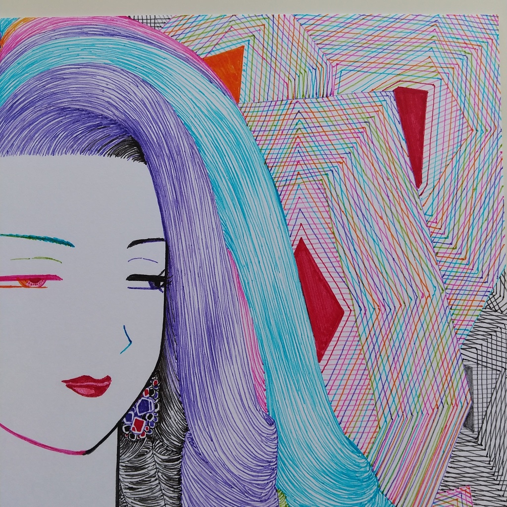 原画 「夜会へ」