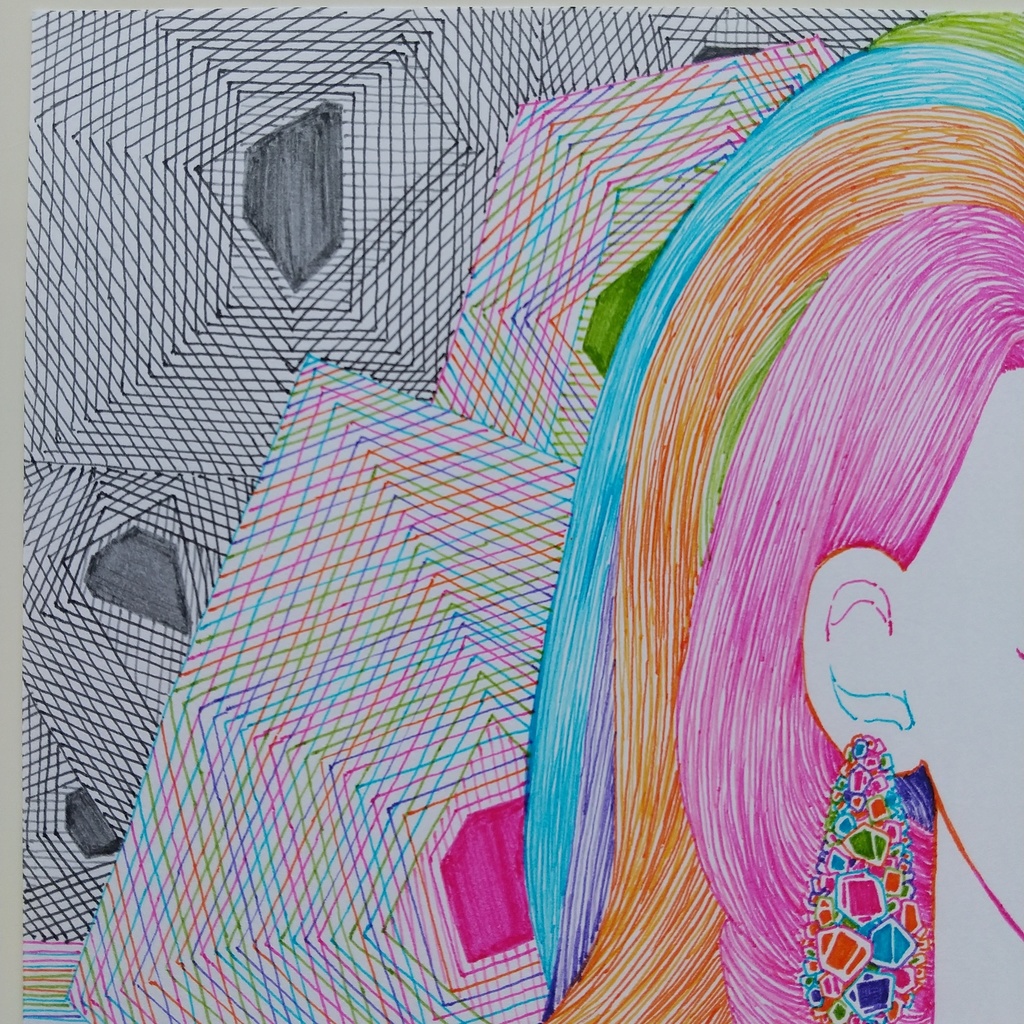 原画 「夜会へ」