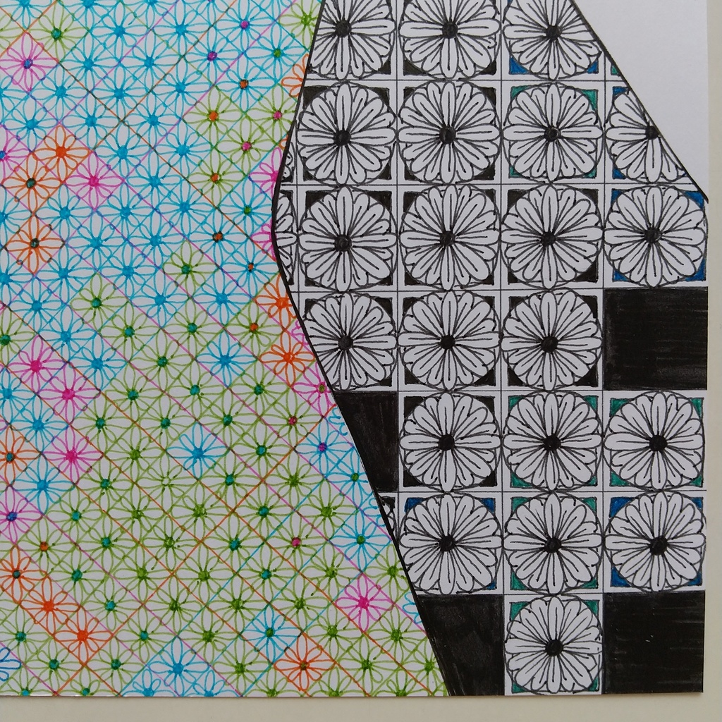 原画 「レースのドレス」