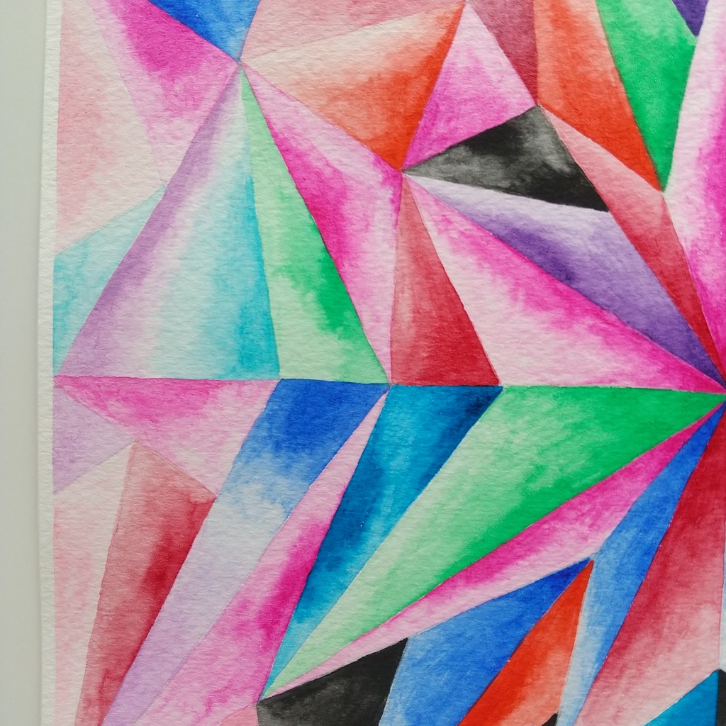 水彩画 「檻【3】」