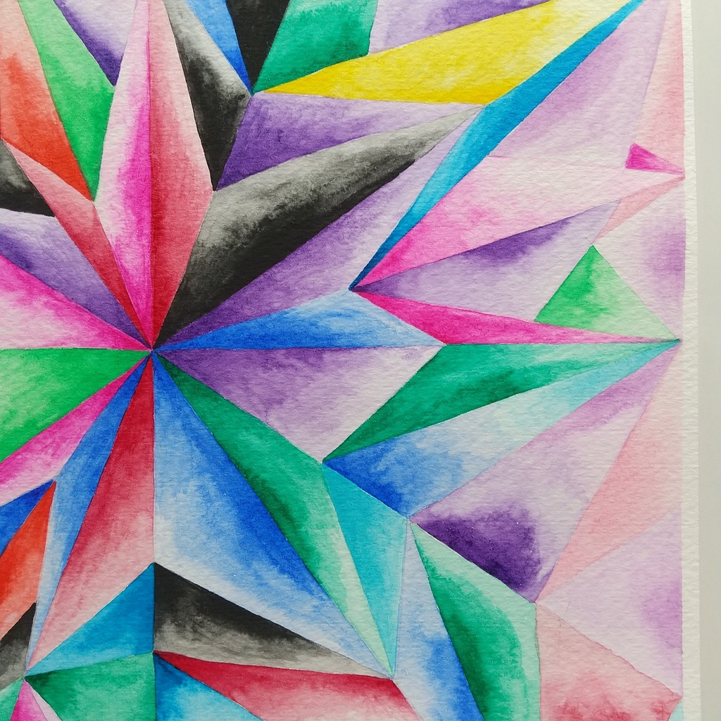 水彩画 「檻【3】」