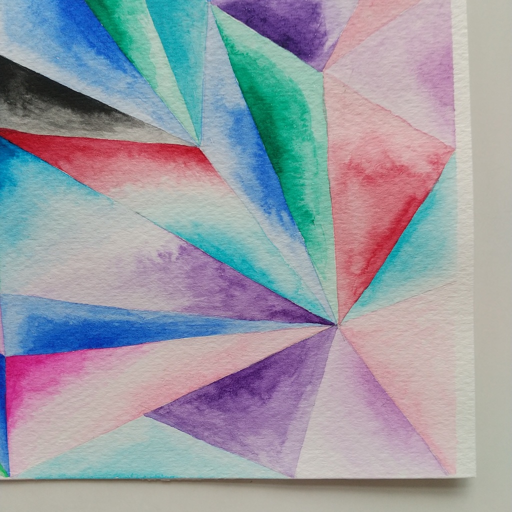 水彩画 「檻【3】」