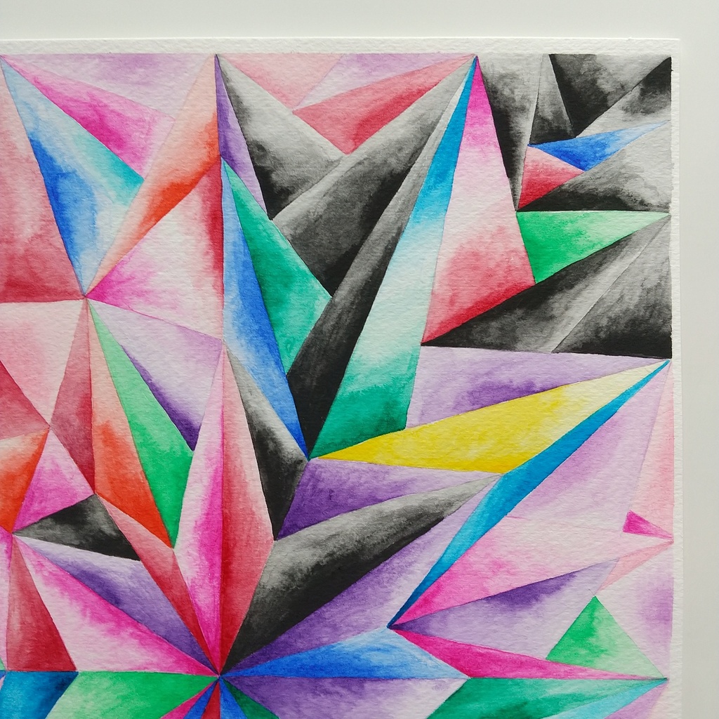 水彩画 「檻【3】」