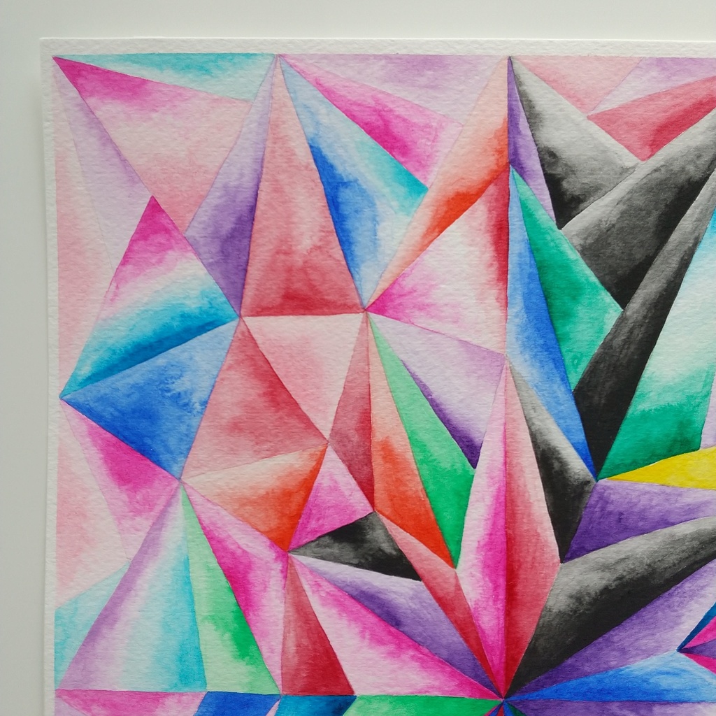 水彩画 「檻【3】」