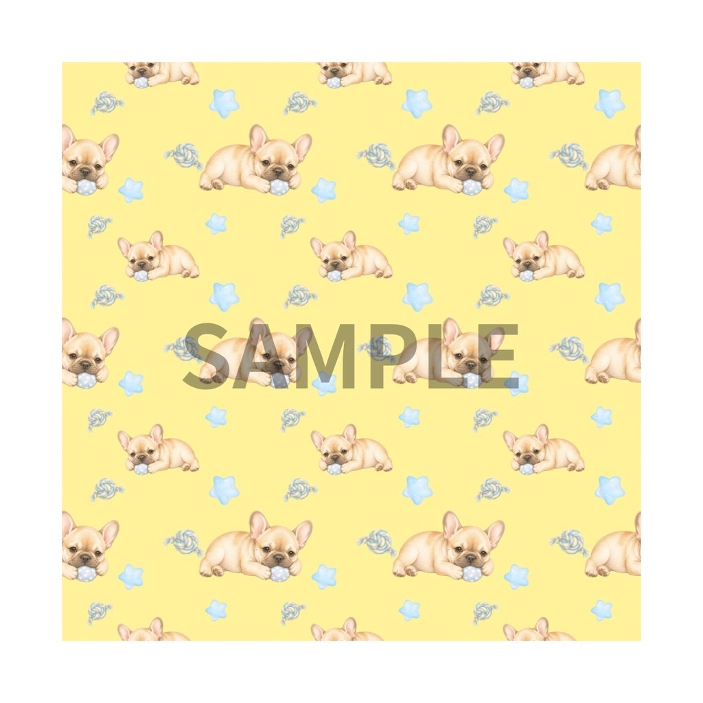 Lovely Dogs デジタルペーパー10枚セット