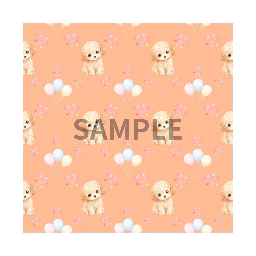 Lovely Dogs デジタルペーパー10枚セット