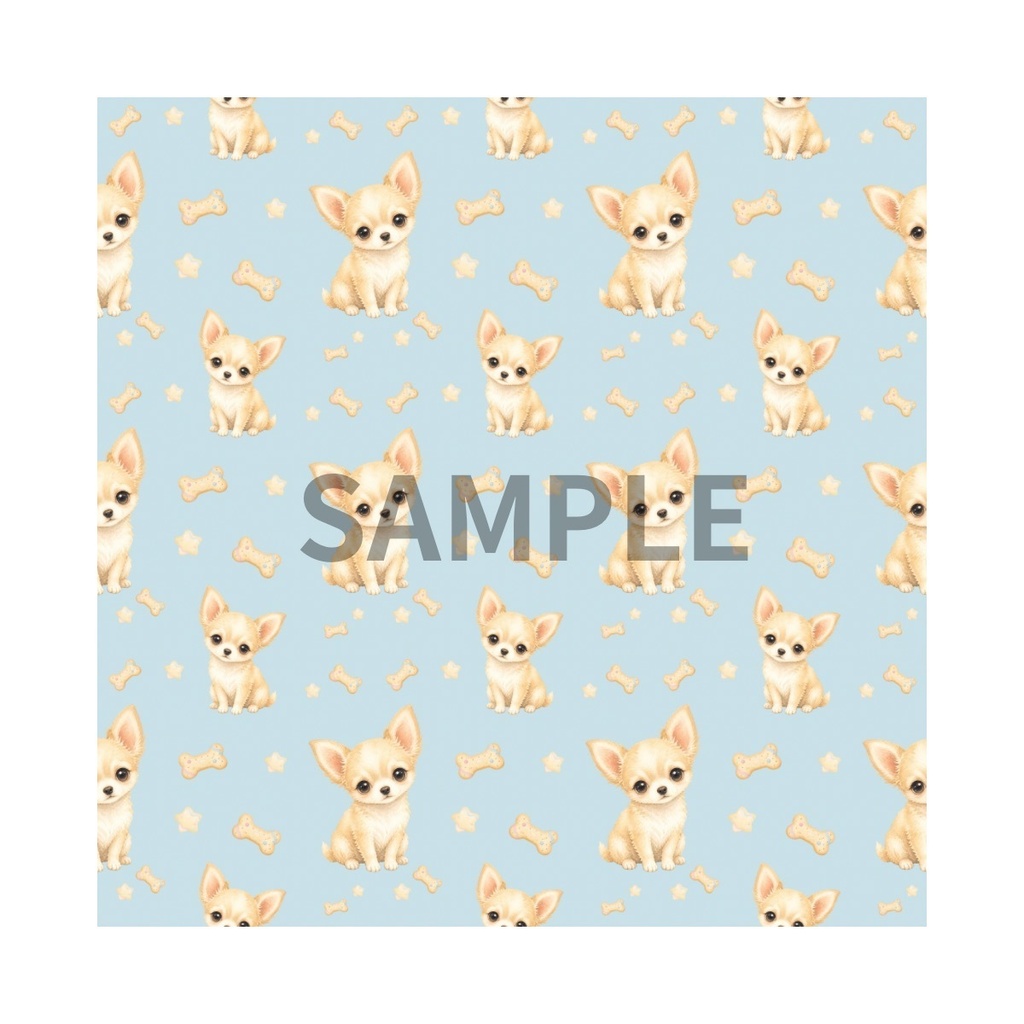 Lovely Dogs デジタルペーパー10枚セット