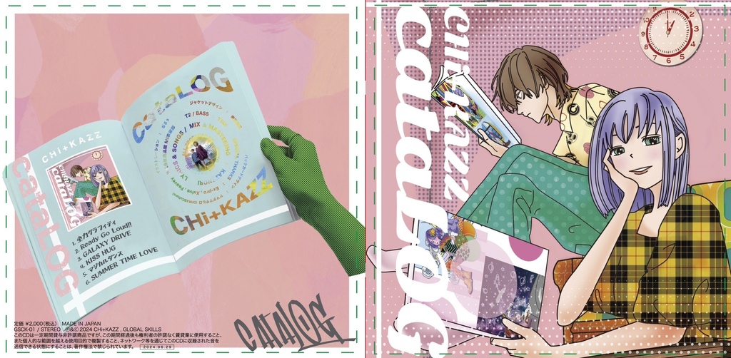 CHi+KAZZ 1st mini Album「cataLOG」