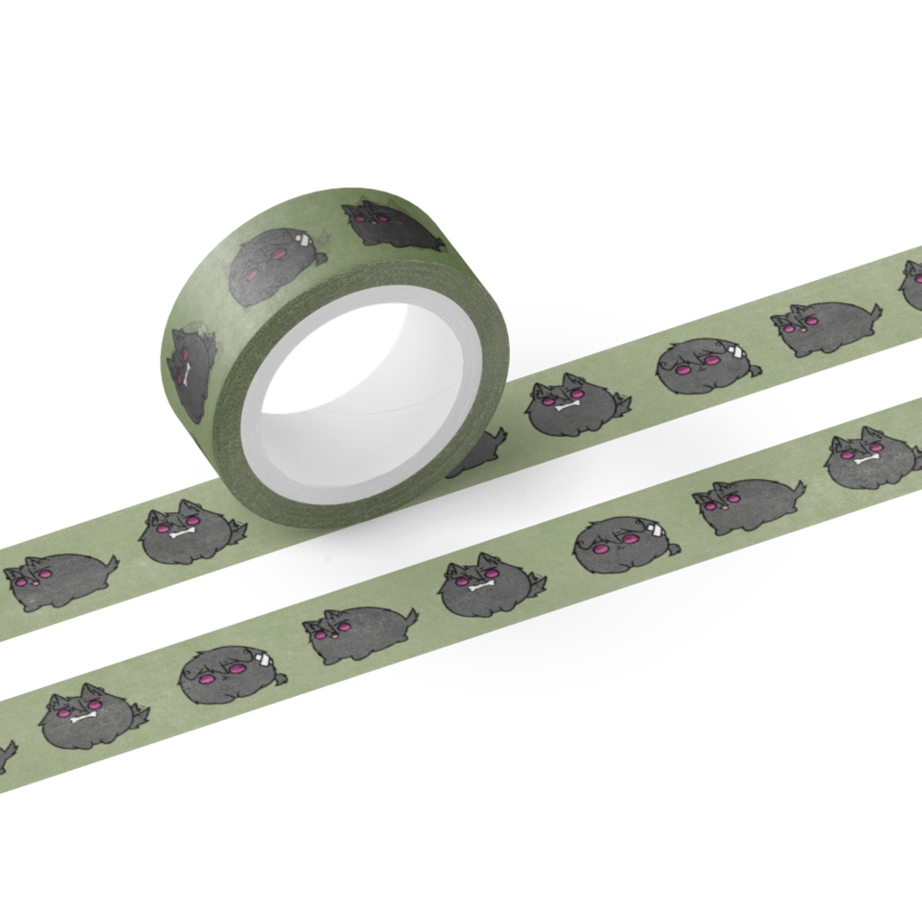 毛玉のわたるくんマスキングテープ