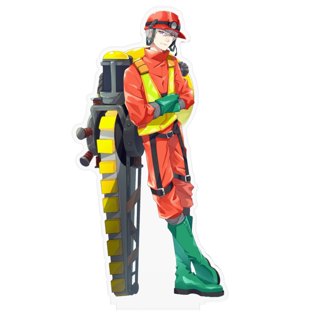 アクリルスタンド(バイト戦士)