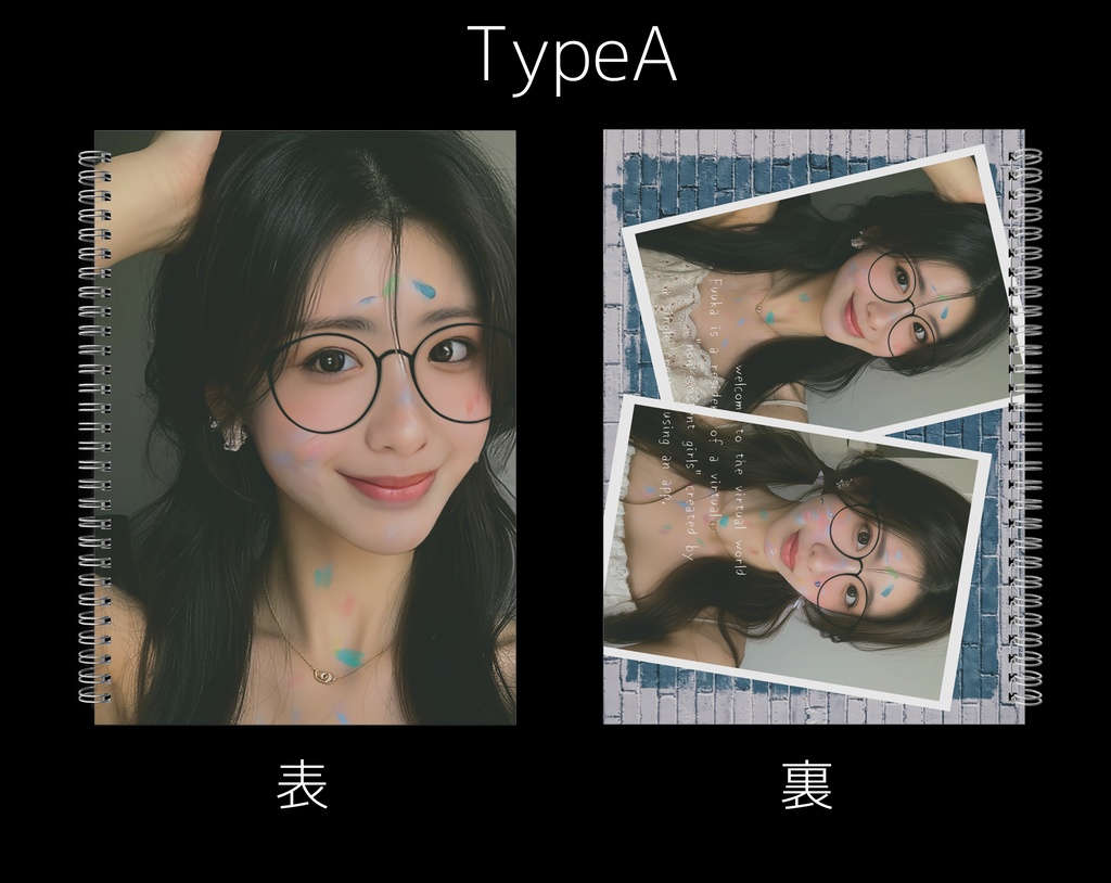 リングノートB5「ペイント」vol.01