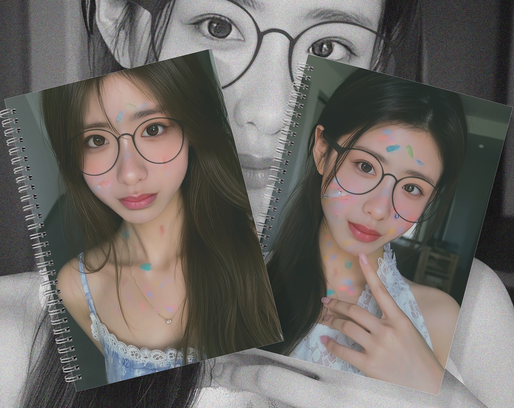 リングノートB5「ペイント」vol.02