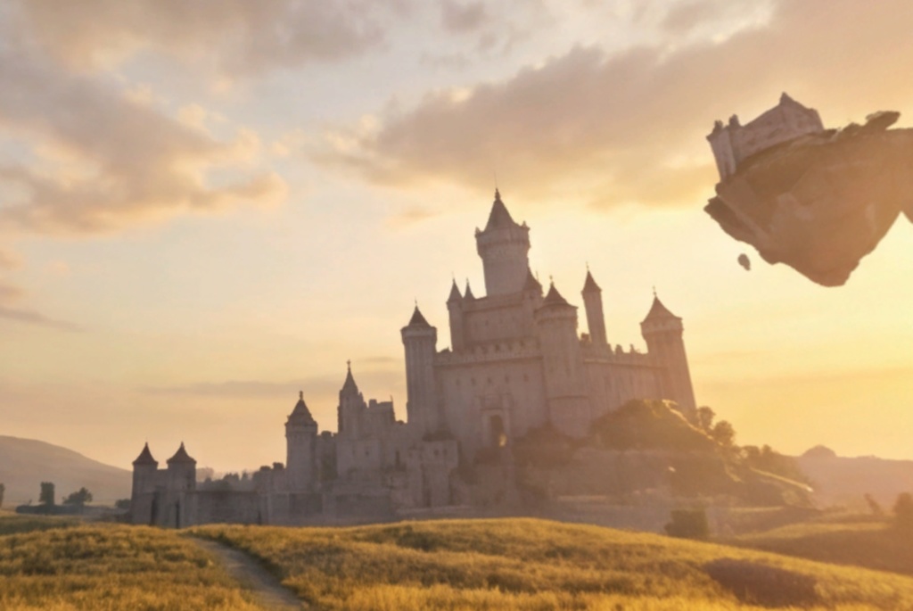 【期間限定セール中】異世界にありそうな草原のスカイボックス「Prairie_skybox」