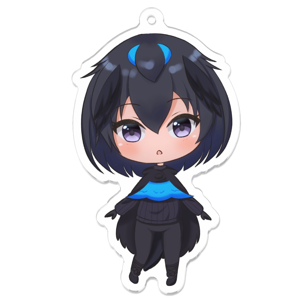 でふぉるめカタカケアクリルキーホルダー