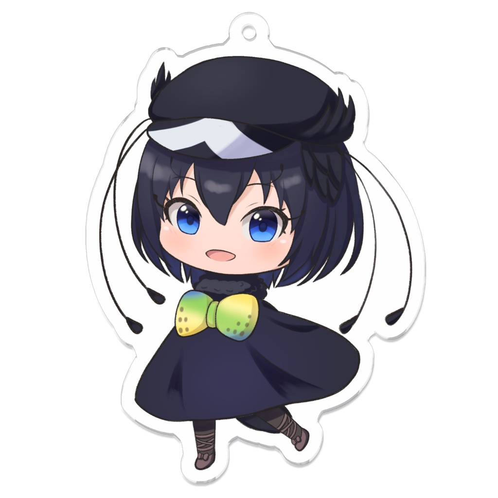 でふぉるめカンザシアクリルキーホルダー