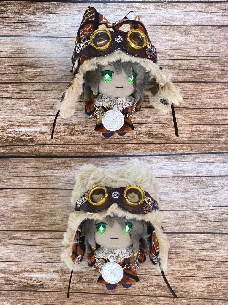 ファンタジー風スチームパンク飛行士セット