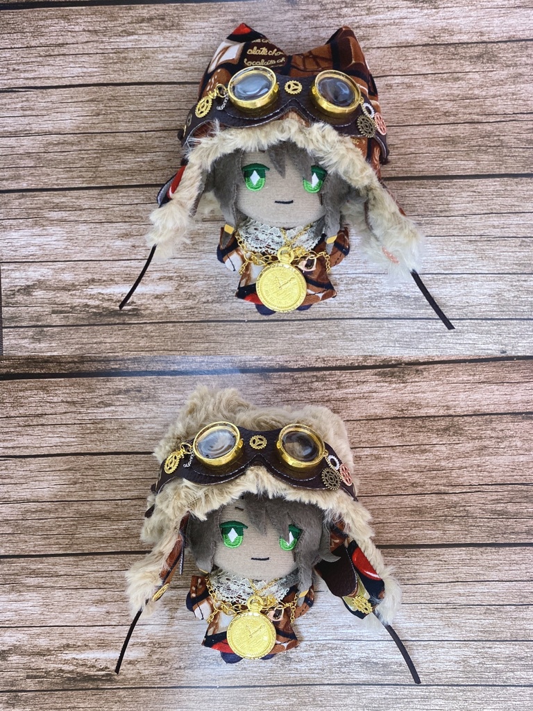 ファンタジー風スチームパンク飛行士セット