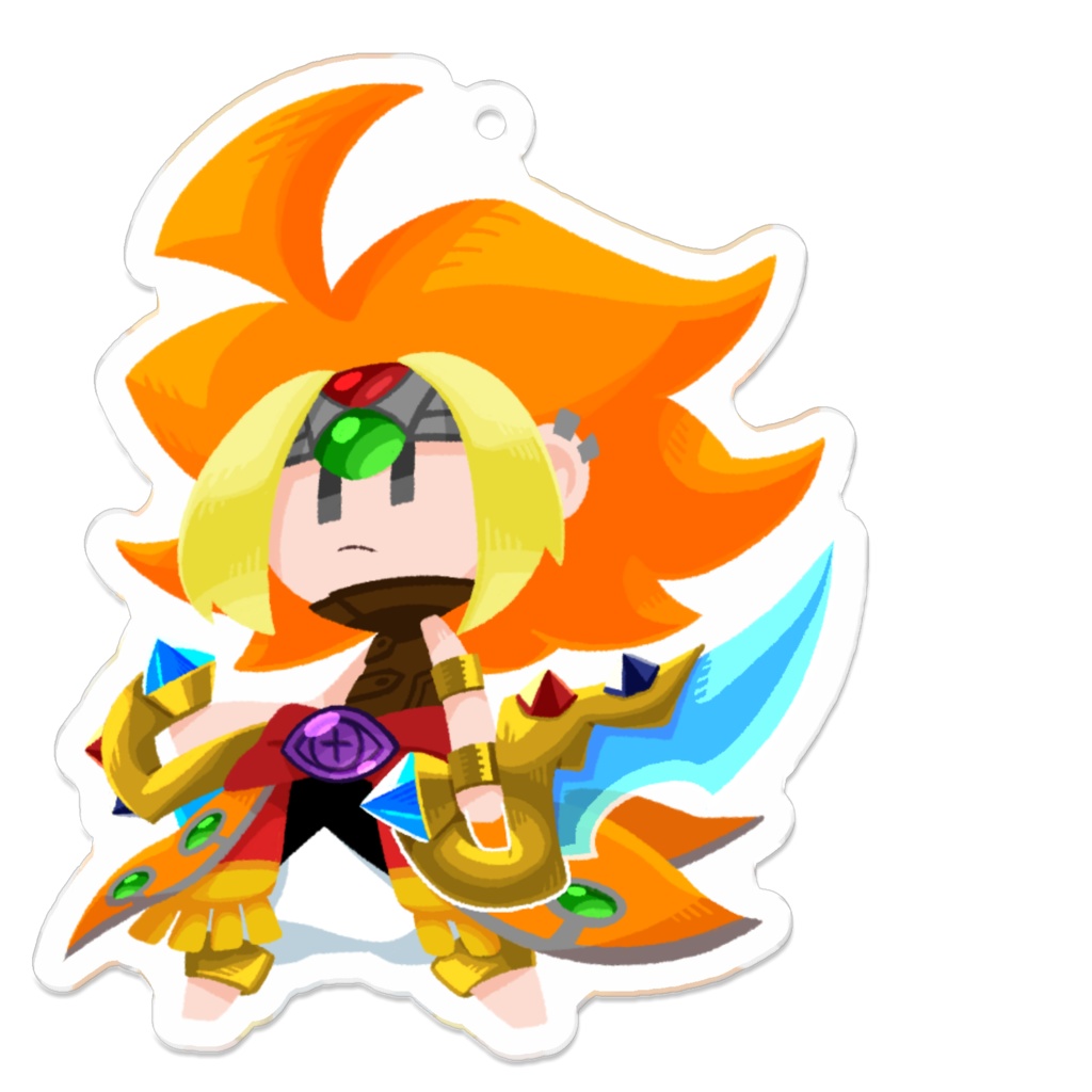 創作キャラアクキー