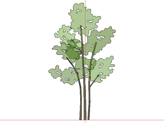 3D モデルデータ　tree04