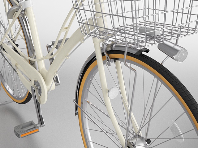 3D モデルデータ　bicycle02