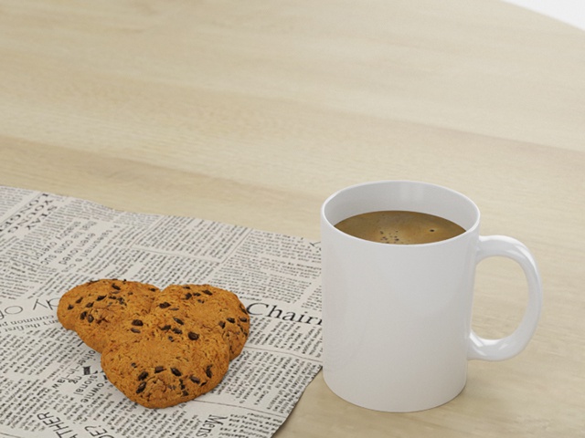 3D モデルデータ  cookie01